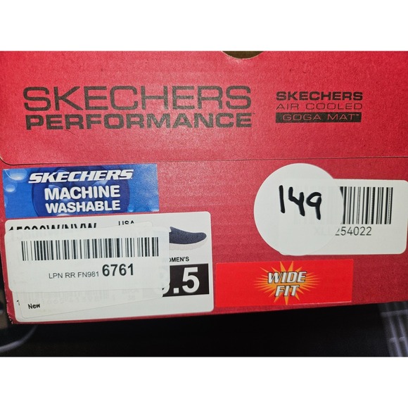 Skechers Women's Go Walk Joy Vela Hands Free Slip-ins Blue Sneaker 8.5 Wide NIB - Picture 9 of 9